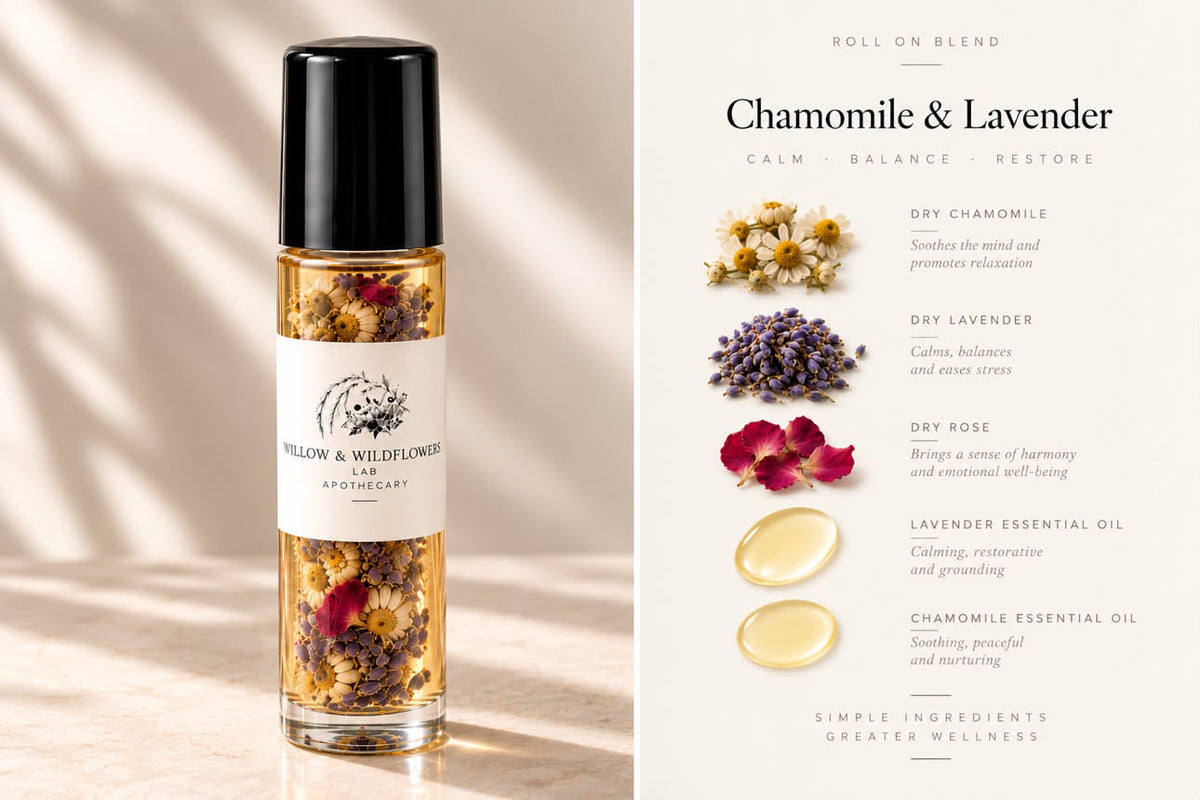 Chamomile Lavender Body Oil Roll on