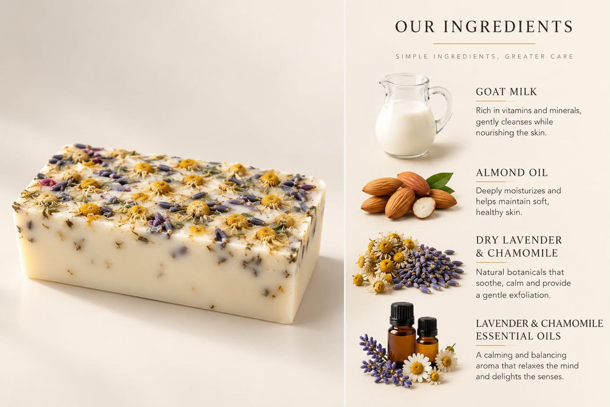 Chamomile + Lavender Bar Soap