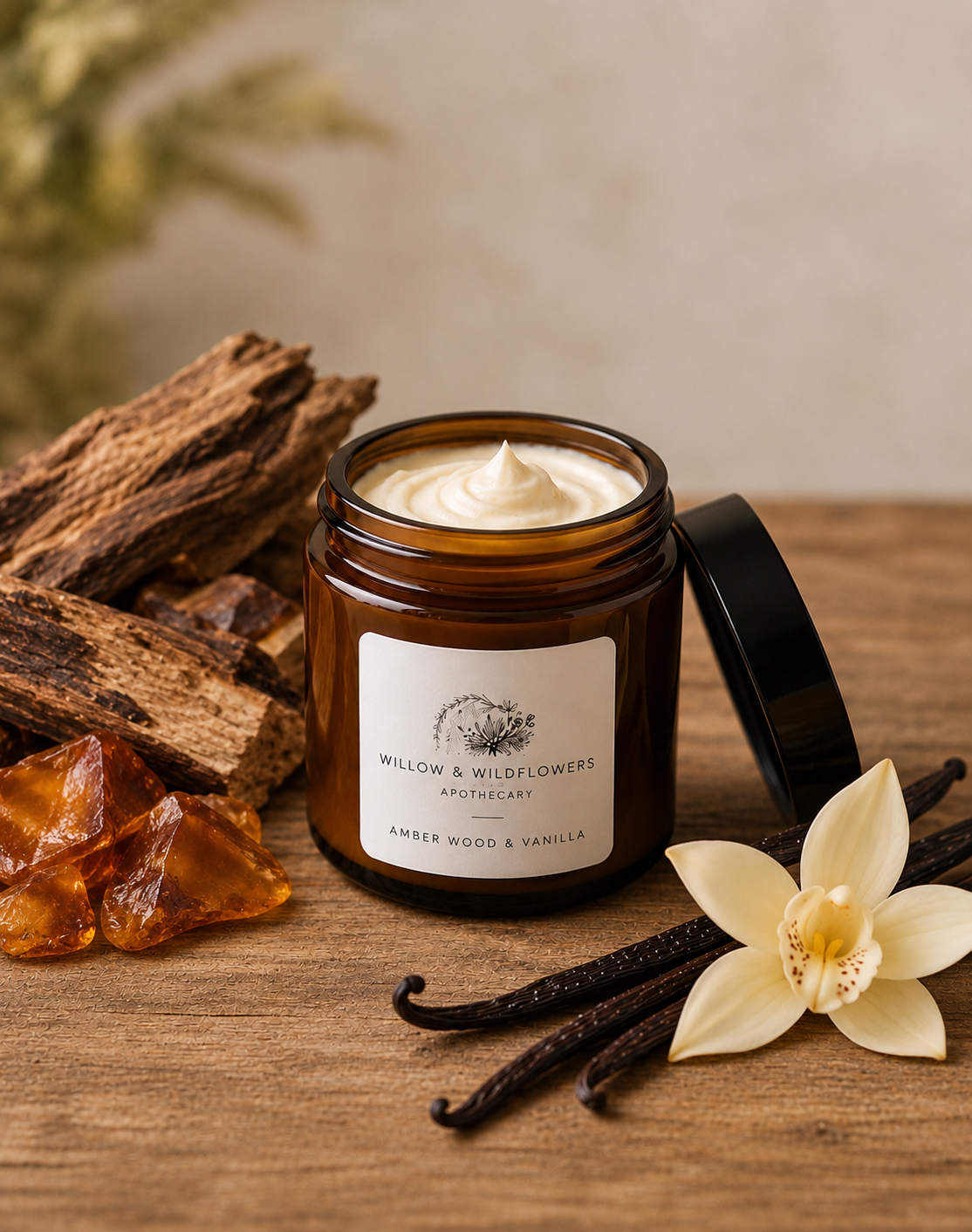 Amberwood Twilight / Vanilla Whipped Body Butter