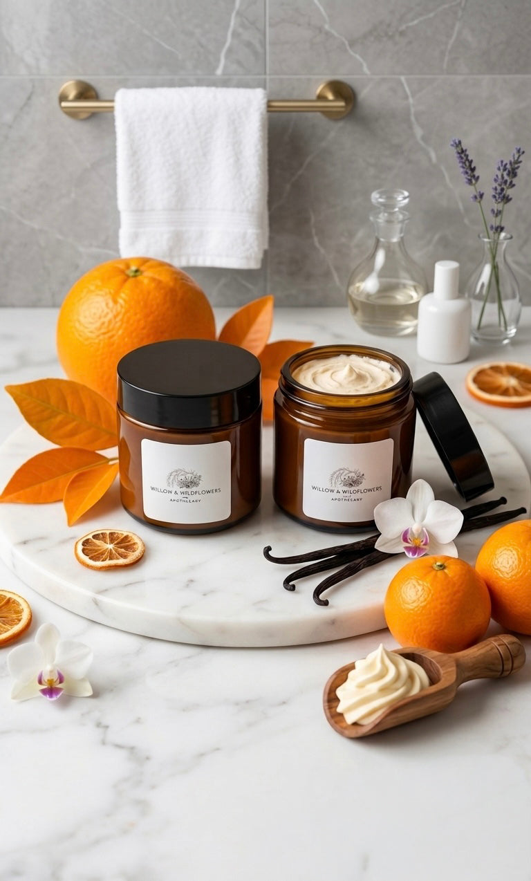 Brazilian Orange + Vanilla Whipped Body Butter