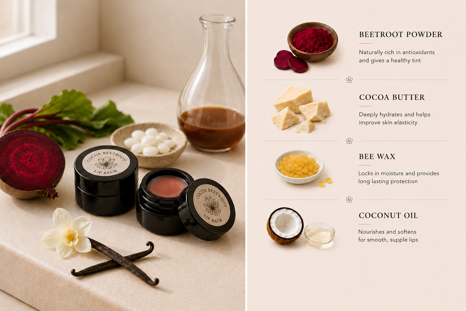 Beetroot Lip Balm
