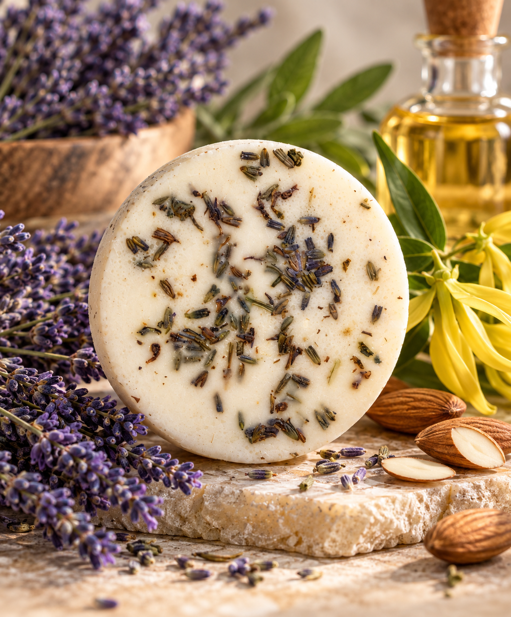 Goat Milk Soap — Lavender, Clary Sage & Ylang Ylang