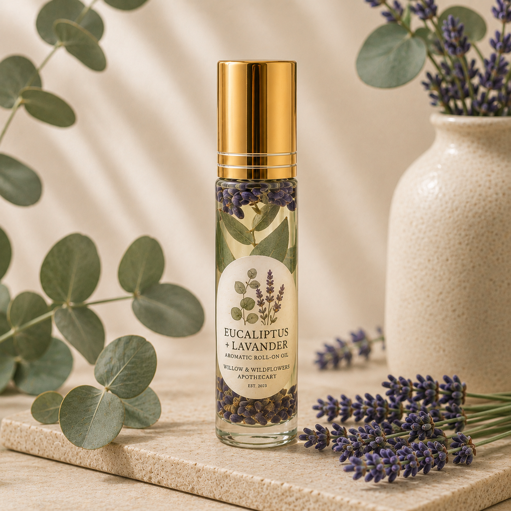 Eucalyptus + Lavender Aromatic Roll-On Oil