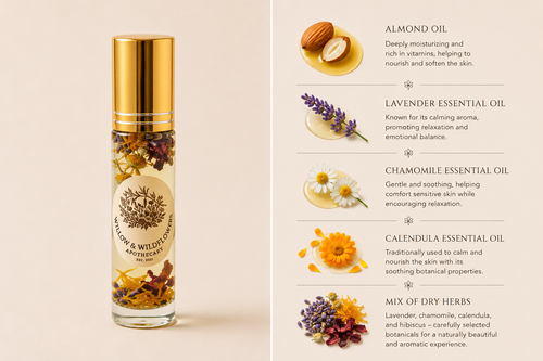 Aromatic Roll-On Oil – Lavender + Calendula